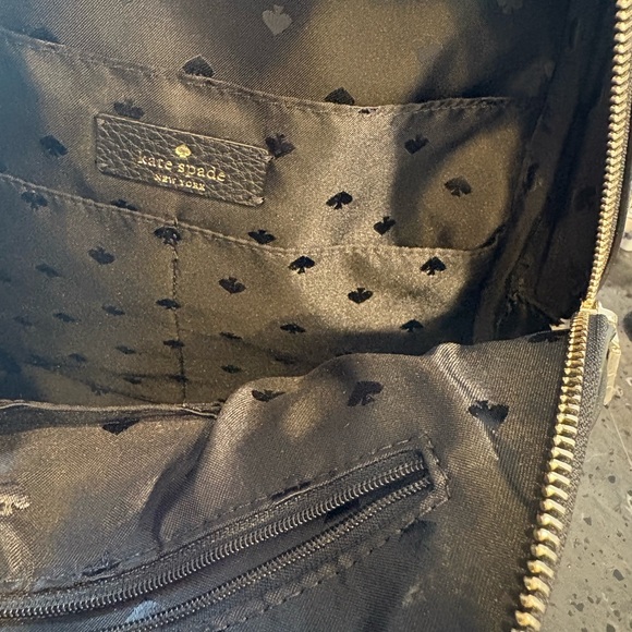 Kate Spade Black Textured Backpack - Picture 4 of 9